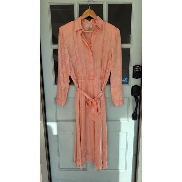 Vintage Silk Buttterfly Motif Dress (10) - Picture 1 of 6